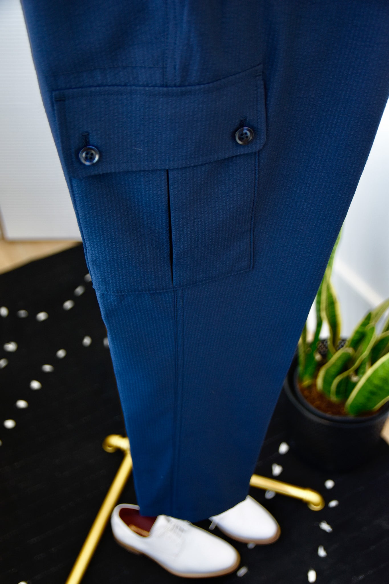 Damari x MSP - Seersucker Tracksuit (Navy)