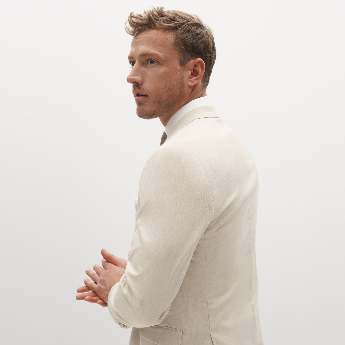 Tan Suit Jacket by SuitShop