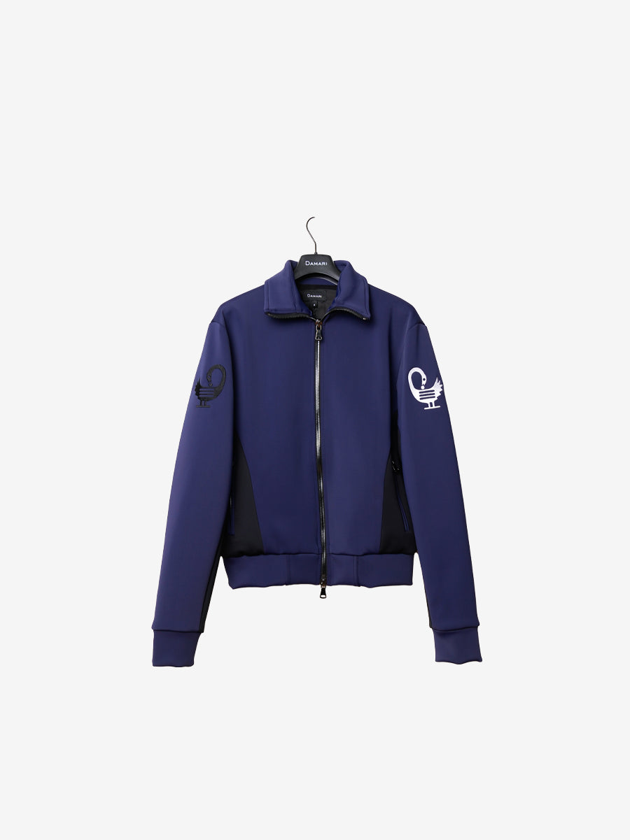 Luxe Tracksuit - (Noir/Midnight Blue)