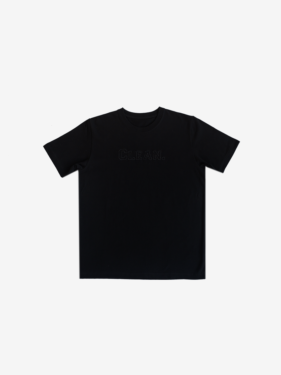 Black Clean T-Shirt