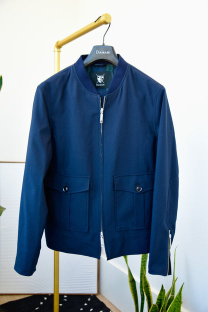 Damari x MSP - Seersucker Tracksuit (Navy)