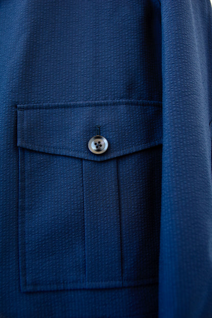 Damari x MSP - Seersucker Tracksuit (Navy)
