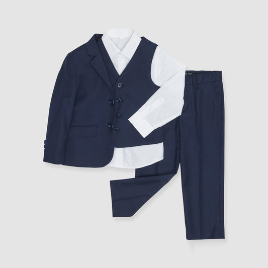 Kids' Navy Blue Suit by SuitShop