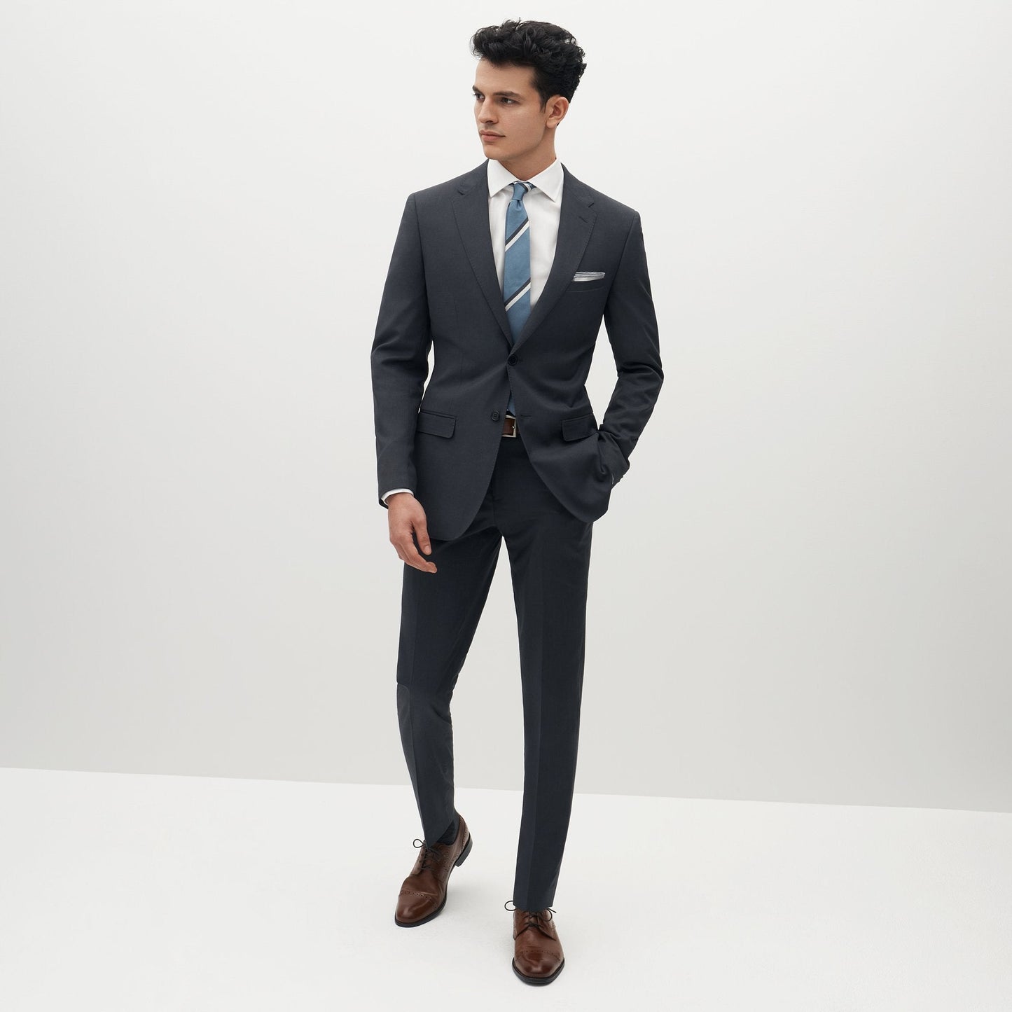 Charcoal Gray Suit Pants by SuitShop