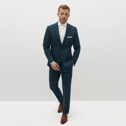 Deep Teal Suit Pants by SuitShop