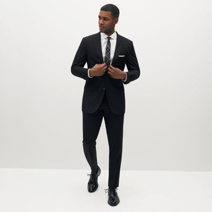 Classic Black Suit Jacket by SuitShop