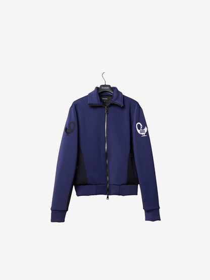 Luxe Tracksuit - (Noir/Midnight Blue)